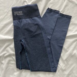 PINK blue leggings